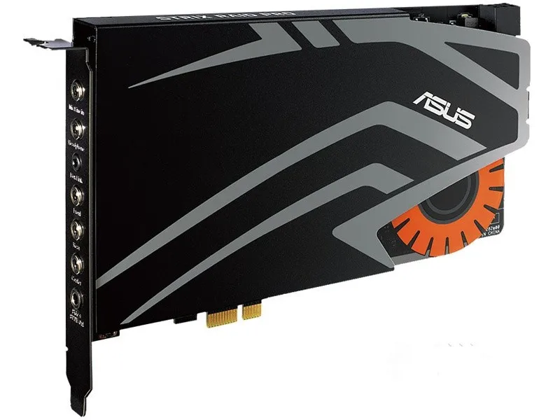 Б/у, звуковая карта ASUS STRIX RAID PRO 7,1-Channe Gaming(не полная новинка), Протестировано хорошо