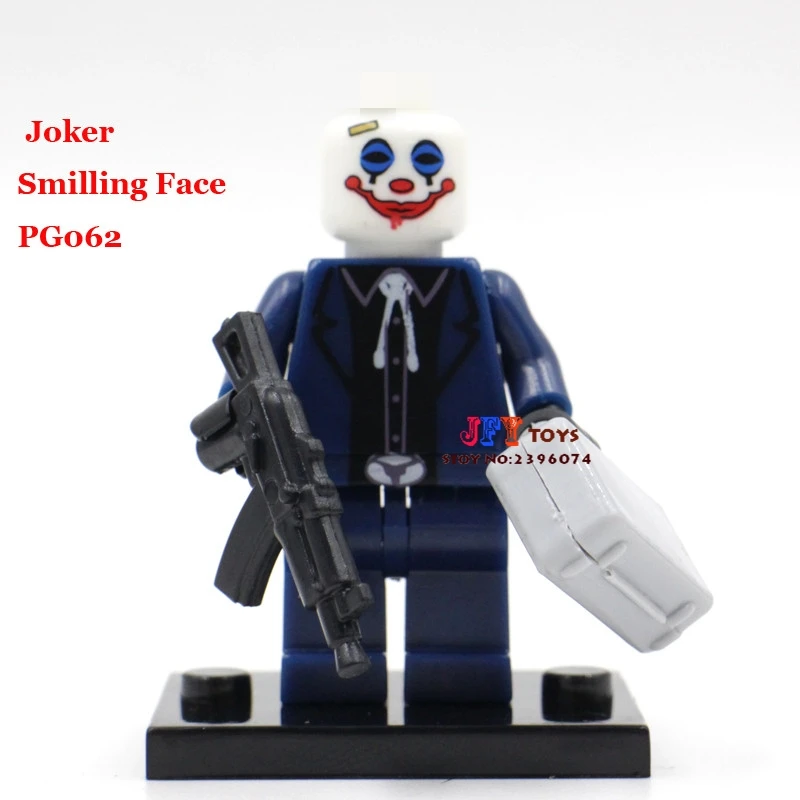 

Single Sale superhero marvel Joker Versions building blocks model bricks toys for children brinquedos menino