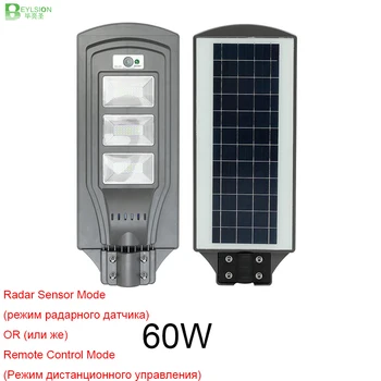 

BEYLSION 60W Radar Sensor Solar Light Street Solar Led Solar Street Lights Solar Light Outdoor Led Light Garden Solar Lamps