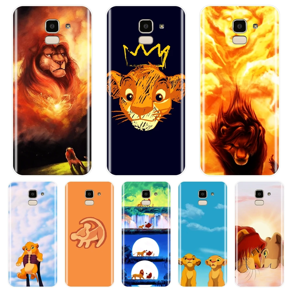 

Lion King Cool Phone Case For Samsung Galaxy J2 J5 J7 Prime J4 J6 J8 Plus 2018 J3 J5 J7 2015 2016 2017 Soft Silicone Back Cover