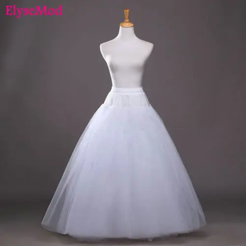 

None-hoop Crinoline Bubble Skirt White Underskirt For Girls Pagent Wedding Dress 2018