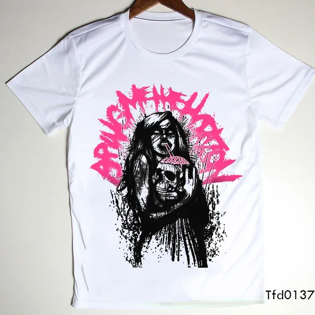 T Shirts Men Fashion Bring Me The Horizon Zombie Clothes Casual Short