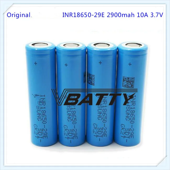 

For samsung INR18650 2900 MAH (29E) 3.7 Volt litium batteries inr18650-29e (1pc)