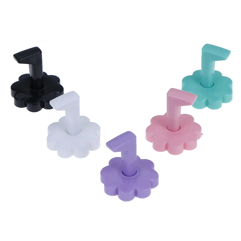 10pcs New Nail Art Practice Stand Holder Frame DIY Polish Gel UV False Tips Display Support Salon Work Table Manicure Tools