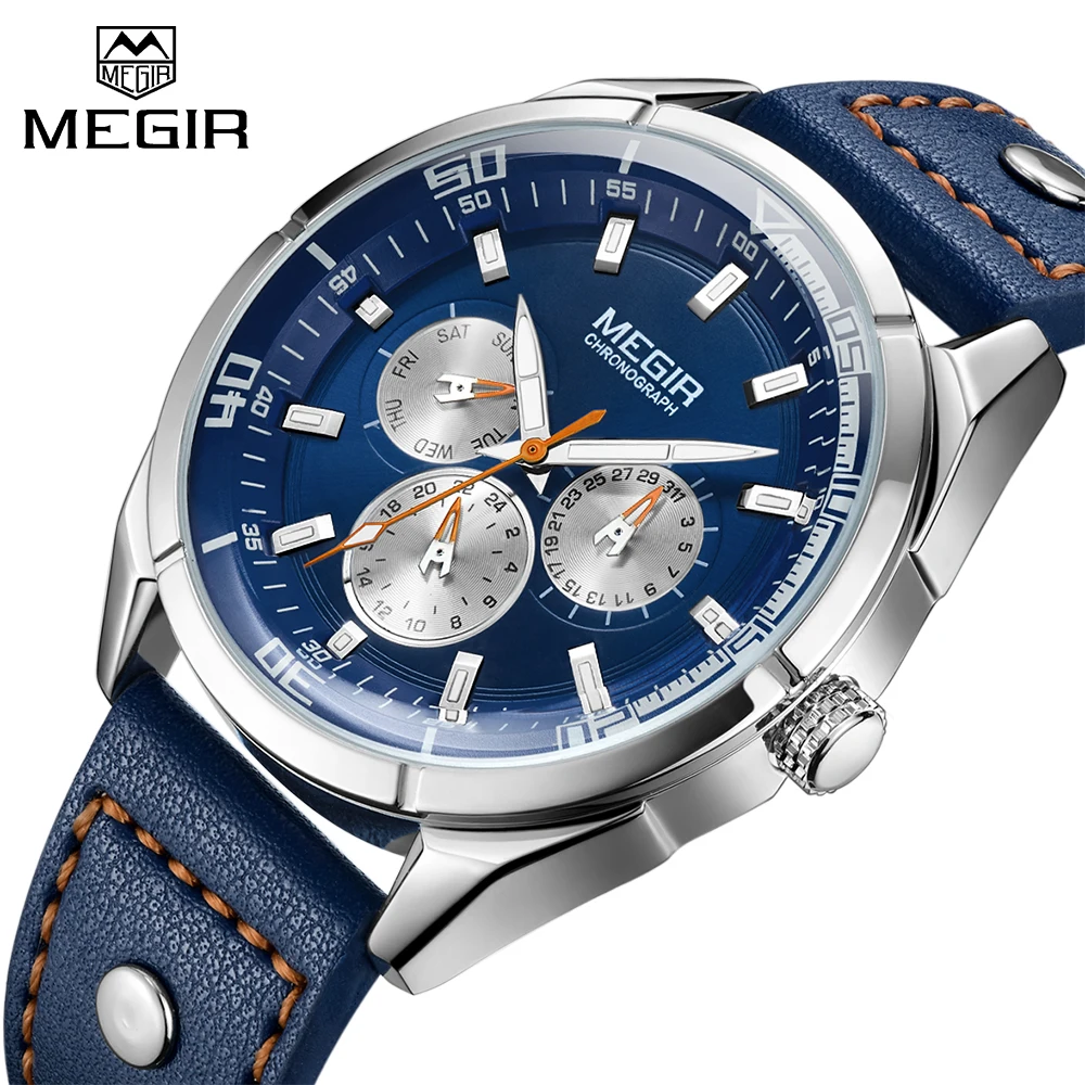 MEGIR Top Luxury Brand Army Military Quartz Watches Men Army Quartz Sport Wrist Watch Clock Male Analog Relogio Masculino MEGIR Top Luxury Brand Army Military Quartz Watches Men Army Quartz Sport Wrist Watch Clock Male Analog Relogio Masculino