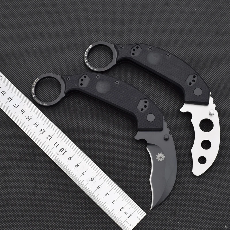 Karambit Folding Knife FOX 5CR13MOV Blade Claw Cutter Survival Knifes Pocket Hunting Tactical Knives Camping Outdoor Tools | Инструменты