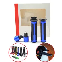 7/8 22 мм Универсальный амортизирующий резиновый руль для мотоцикла ручки Прочный руль для YAMAHA FJR1200 FZR250 FZR400 FJR1300