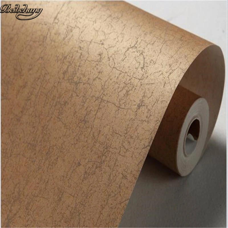 

beibehang Modern minimalist pure color wallpapers silk non - woven living room bedroom cracked stone pattern TV background