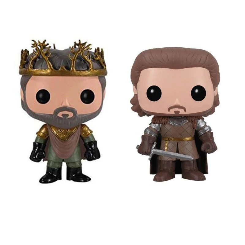 

Game of thrones Character ROBB STARK & RENLY BARATHEON 10cm PVC figure Vinyl Doll Toys