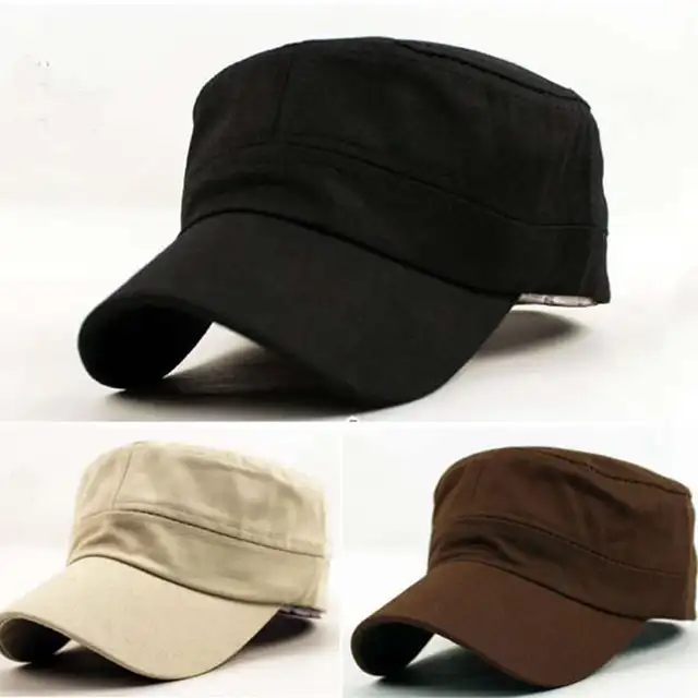 2016 Hot selling spring and summer adjustable vintage Men patrol cap