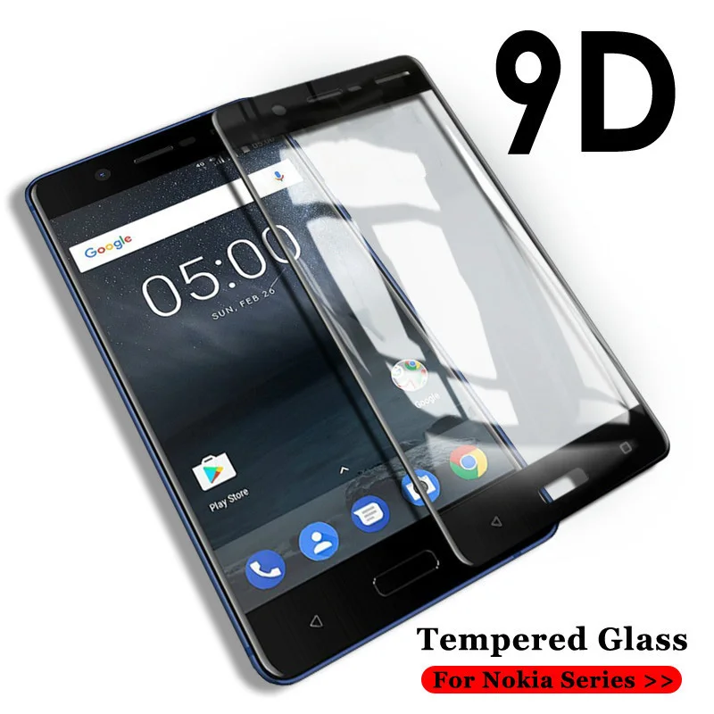 9D-Tempered-Glass-For-Nokia-6-1-Plus-Screen-Protector-Case-For-Nokia-3-1-5