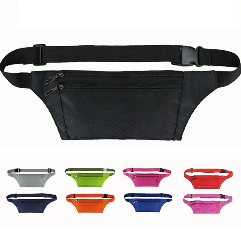 15pcs / Lot Unisex Fanny Pack Bum Bag Festival Men Women Waist Belt