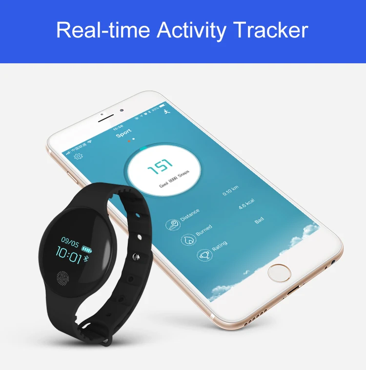  Color Touch Screen Wristband Motion detection Smart band Sport Fitness Men Women Wearable Devices F - 33005842522