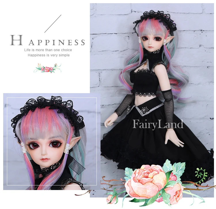 Кукла Eliya BJD 1/4, куклы Minifee, модель для девочек, высокое качество, силиконовая смола, игрушки для девочек на день рождения, Рождество, лучшие подарки, Сказочная страна FL