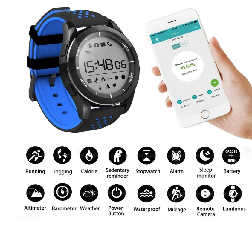 f3 bluetooth smart watch