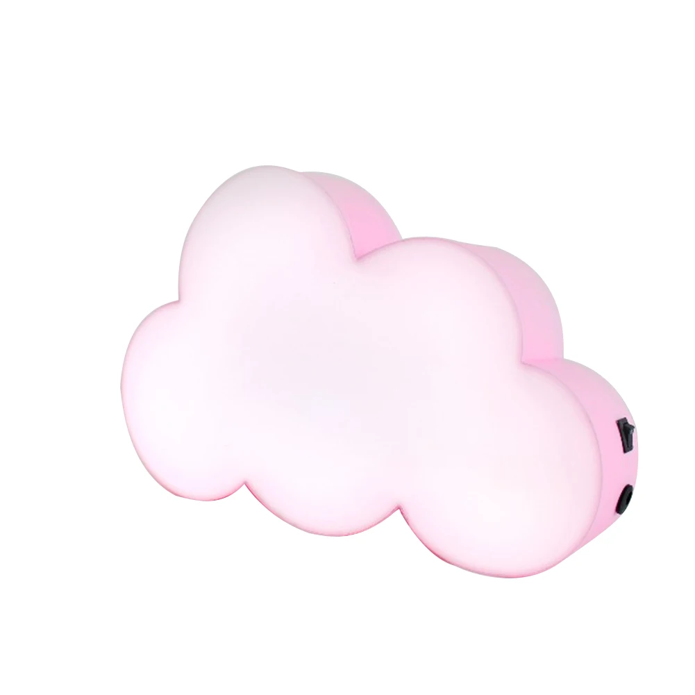 

Battery USB Cute Decor Lamphouse Home Hand Writing Message Portable Practical Night Light Wall Mount Led Cloud Shape Desk