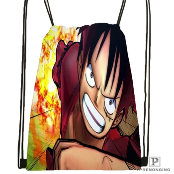 

Custom Best One Piece Drawstring Backpack Bag Cute Daypack Kids Satchel (Black Back) 31x40cm#180531-04-17