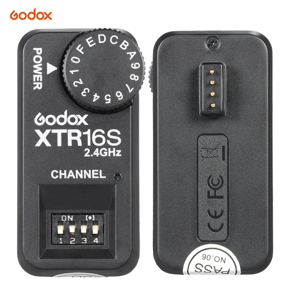 Godox XPro-C Flash Trigger передатчик E-TTL II 2,4G Беспроводная система X HSS+ 2 шт. XTR-16S приемник для Canon для VING V860C V850C