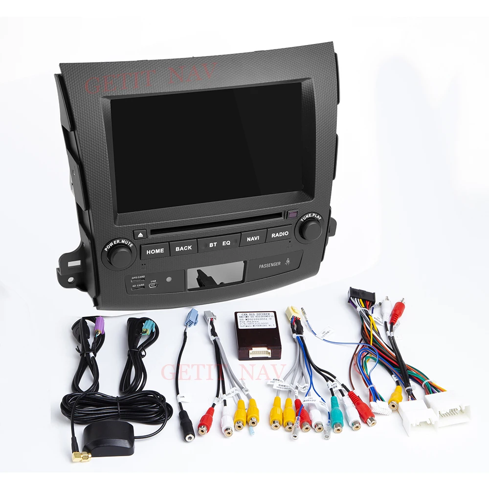 Perfect 8 Core 4G + 32G Android 9.0 Car DVD Radio Multimedia Player for Mitsubishi Outlander 2007-2012 Peugeot 4007/Citroen C-Cross 4