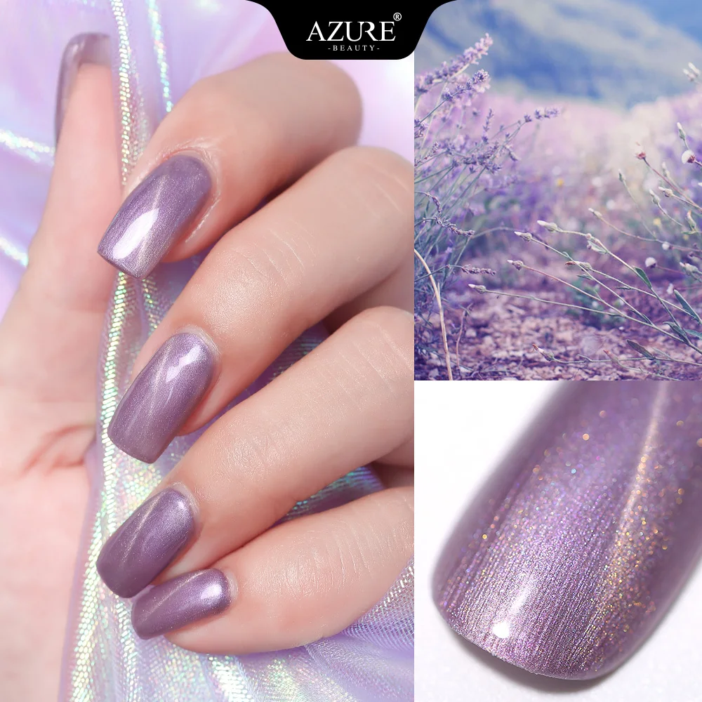 Azure Beauty 6 шт./лот Русалка кошачьи глаза УФ гель для ногтей наборы впитывающий