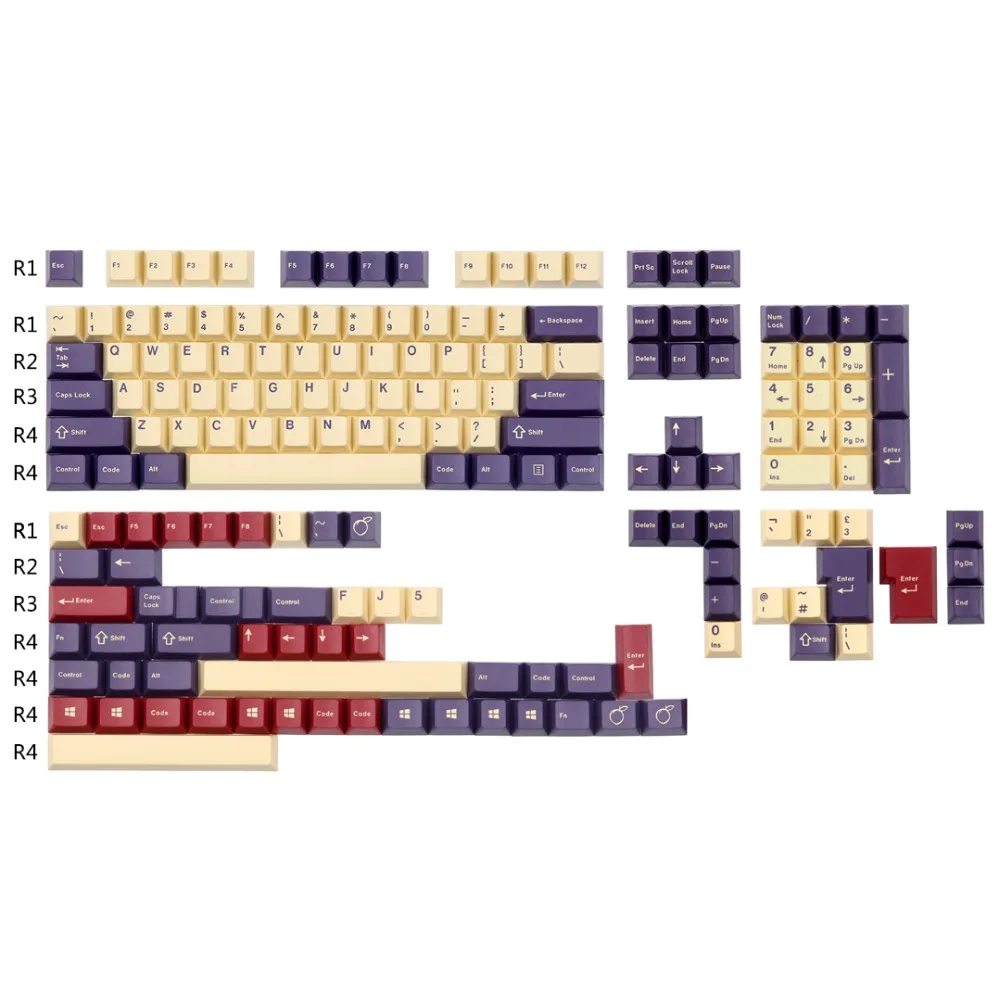 

GMK Plum Custom Keycap Set