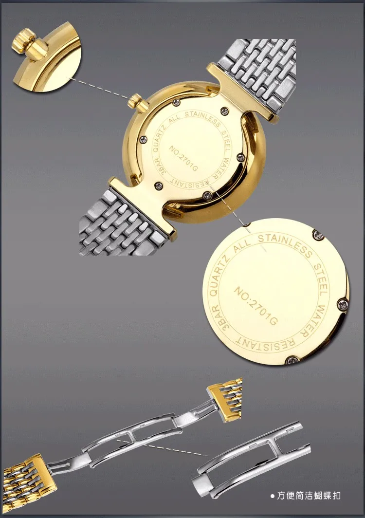 Валентина 'часы пара роскошных моды бизнес для мужчин сталь стол кварцевые женские водостойкие часы алмаз