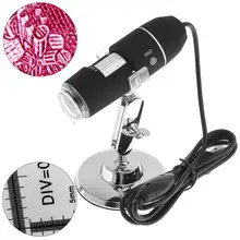 1600X2 Мп USB 8 светодиодов электронный Цифровые микроскопы осмотра Камера Лупа с металлической подставкой