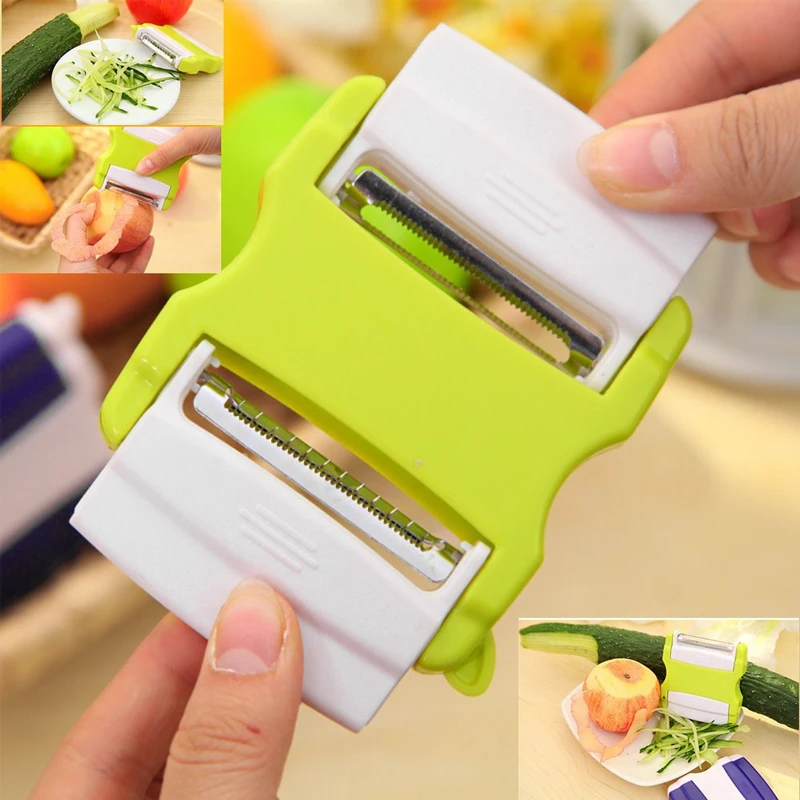 1pc Multifunctional Foldable Stainless Steel Vegetable, Potato Peeler