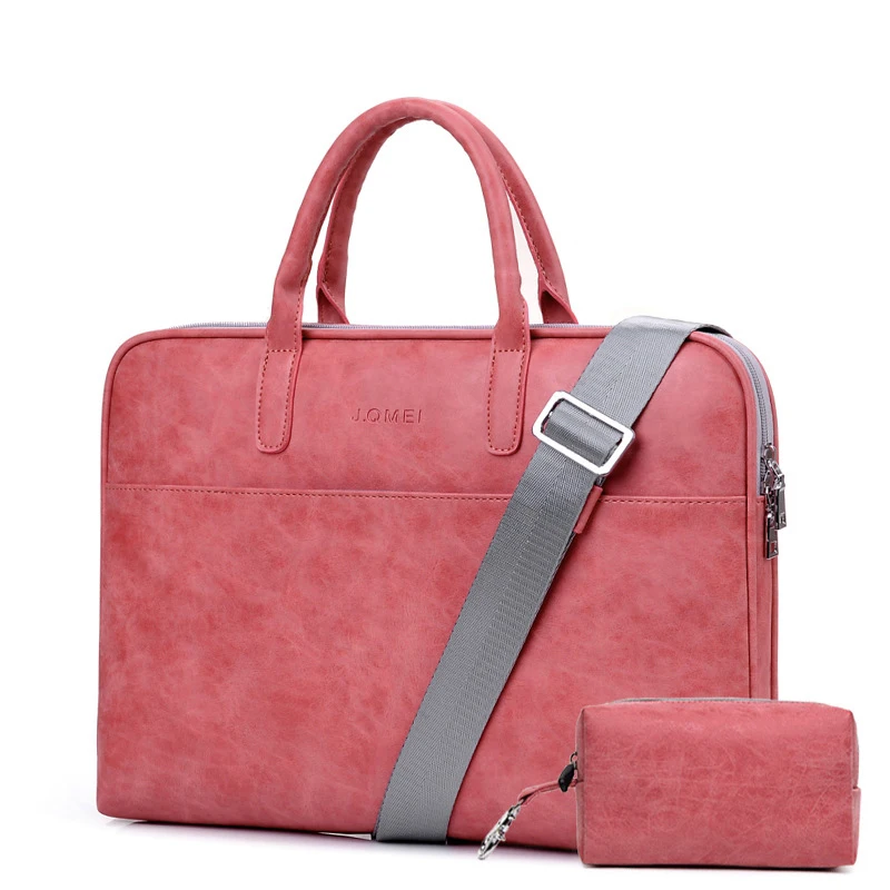 13 14 15.6 Inch Waterproof PU handbag for MacBook Lenovo Dell HP Asus Women Men Computer Bag 15.6 Notebook Sleeve Cover Case (18)