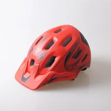 Top quality Cycling Bicycle XC helmet Quality 18 Vents Sports Cycling Helmet with Visor Mountain Road MTB Bike Bicycle Helmets
