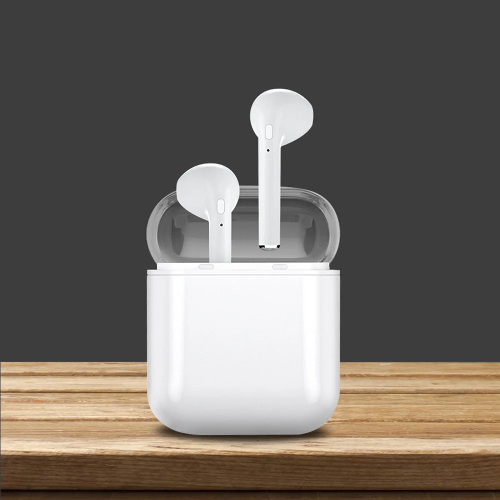 

i9s TWS Headphone Newest Transparent Cover Case TWS Earphone 3D Stereo Wireless Earphone with Dual Microphone