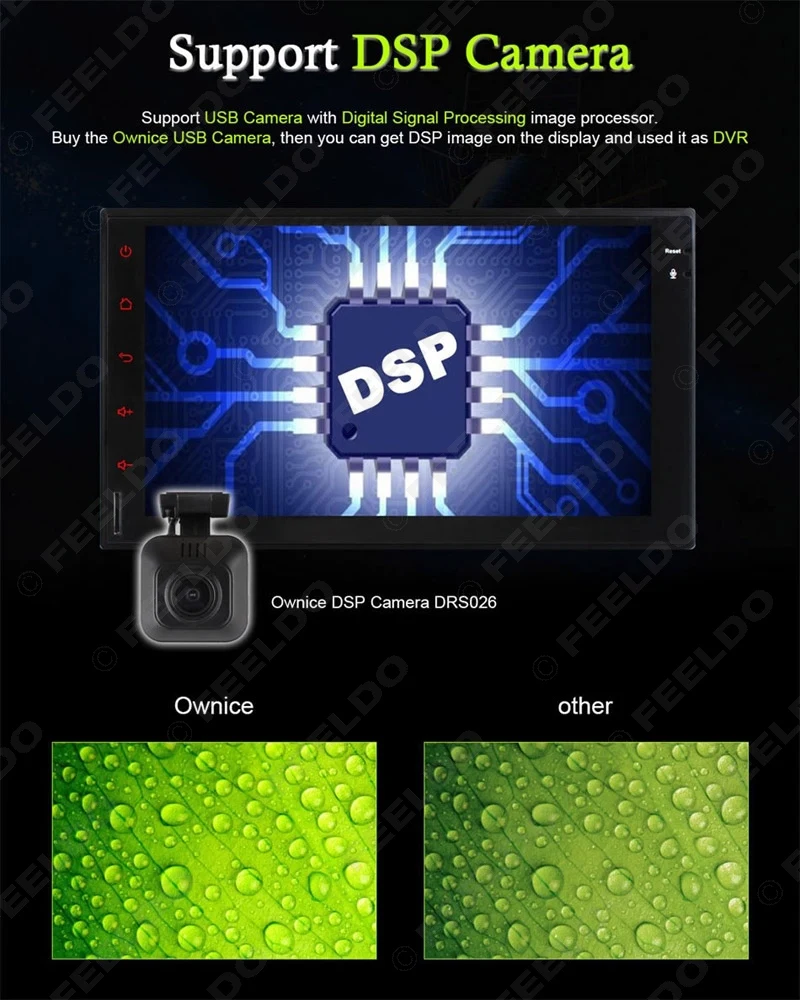 Sale FEELDO 7inch Universal Android 6.0 (64bit) Octa Core 2G/32G/4G Car Media Player With GPS Navi Radio For Nissan/Hyundai 2DIN ISO 6