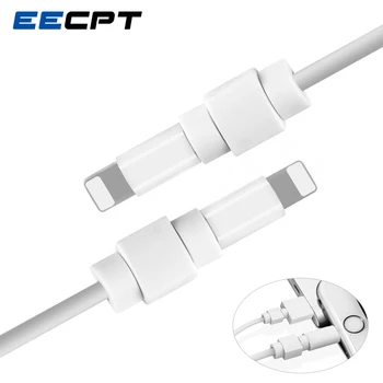 

EECPT Cable Protector for Apple iPhone X 8 Original USB Charger Cable Winder Data Line Cord Saver Case Cover Protection Earphone