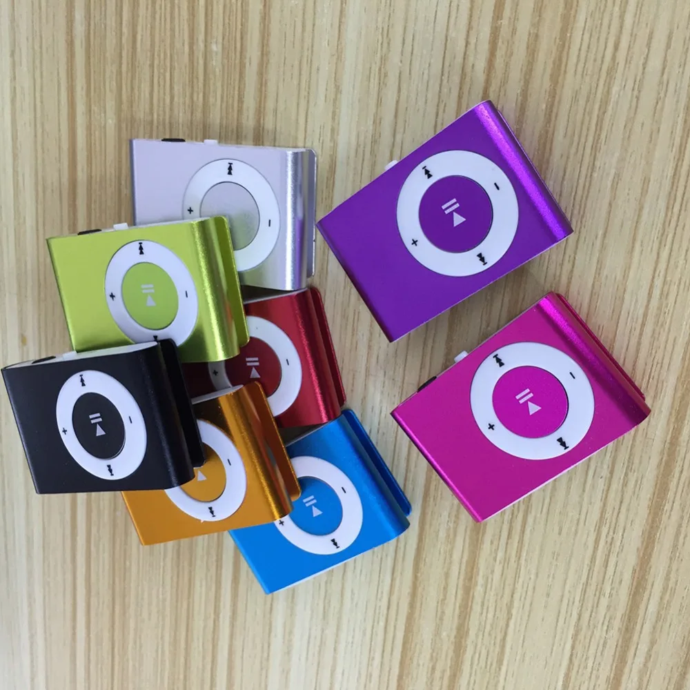 Портативный mp3 плеер мини MP3 с зажимом водонепроницаемый спортивный музыкальный