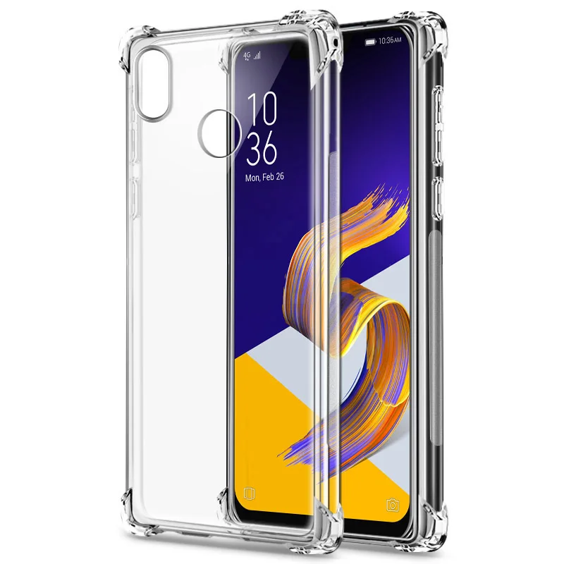

For ASUS Zenfone Max Pro M2 ZB631KL Case Super Protection Transparent Clear Soft Phone Cases For ASUS Zenfone Max M2 ZB633KL