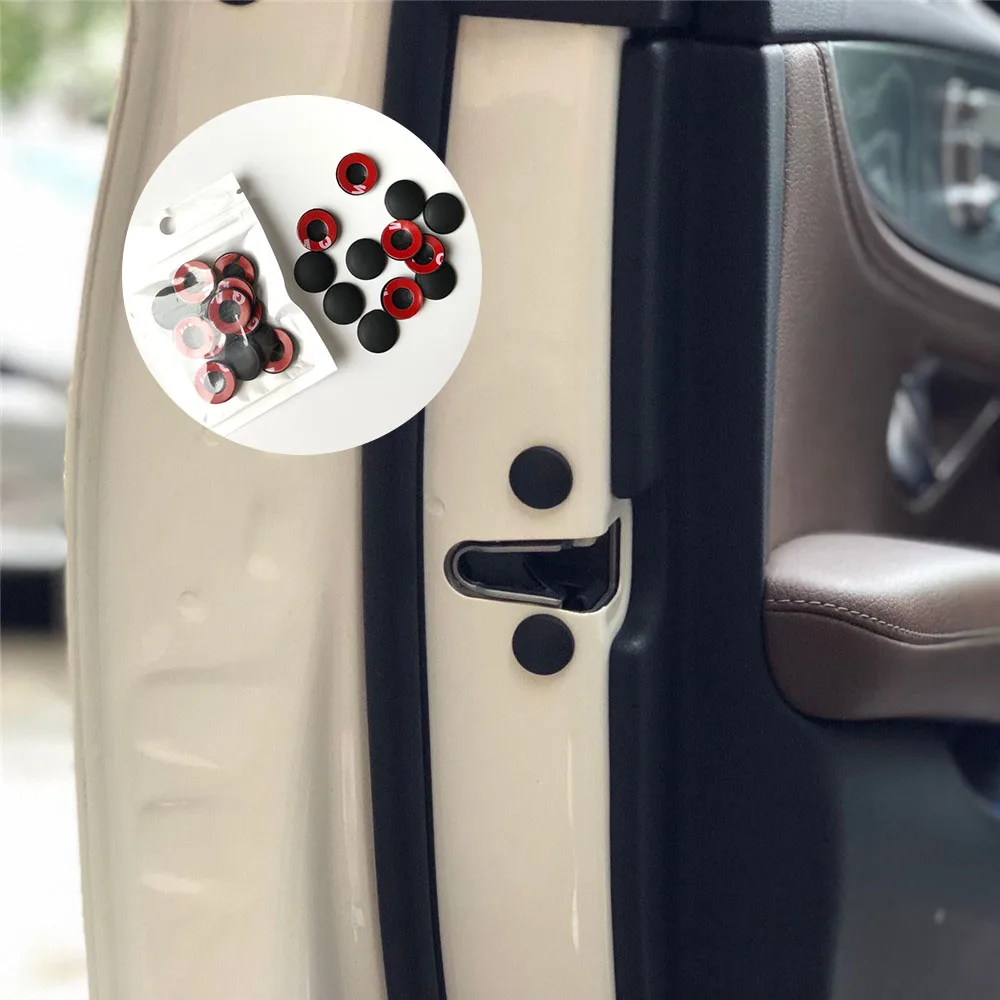 

12pcs Car Door Lock Screw Stickers for Opel Zafira Astra VAUXHALL MOKKA Insignia Vectra Antara Adam Karl Corsa GT X Grandland X