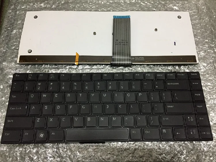 Новая клавиатура для ноутбука DELL Studio XPS 1340 1640 1645 1647 PP17S бразильский/Чешский/французский/японский/Великобритания/США Макет
