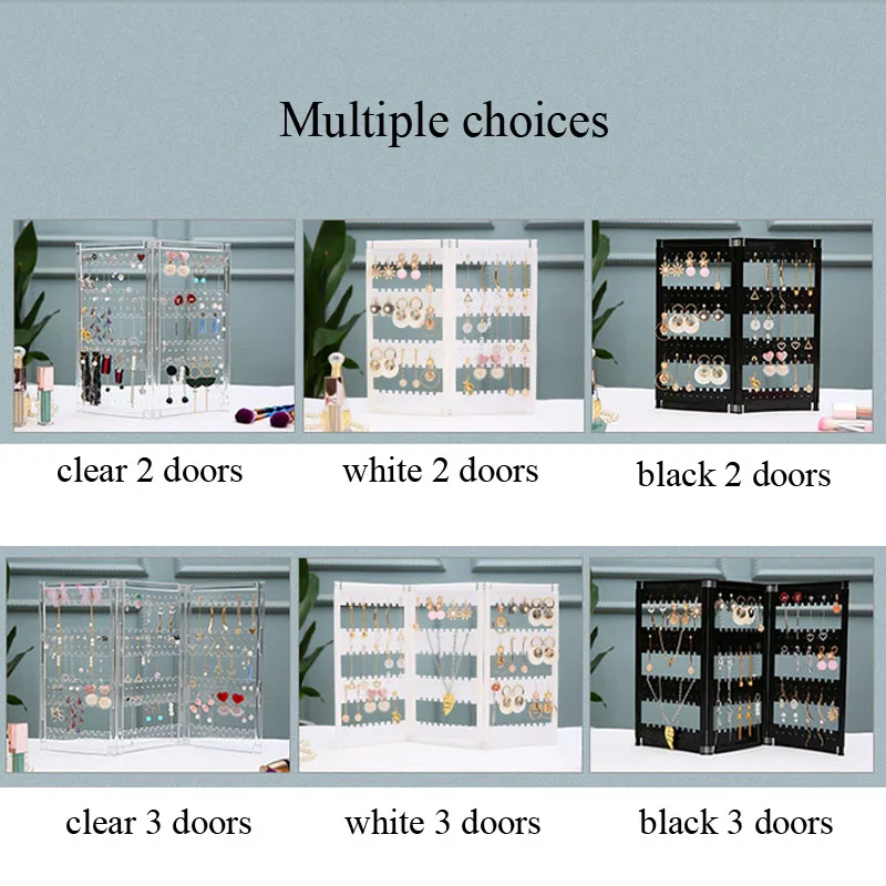 Новинка, распродажа, прозрачный пластмассовый держатель для хранения сережек, хороший дизайн, держатель для ювелирных изделий, стойка для акриловых украшений, подставка для сережек