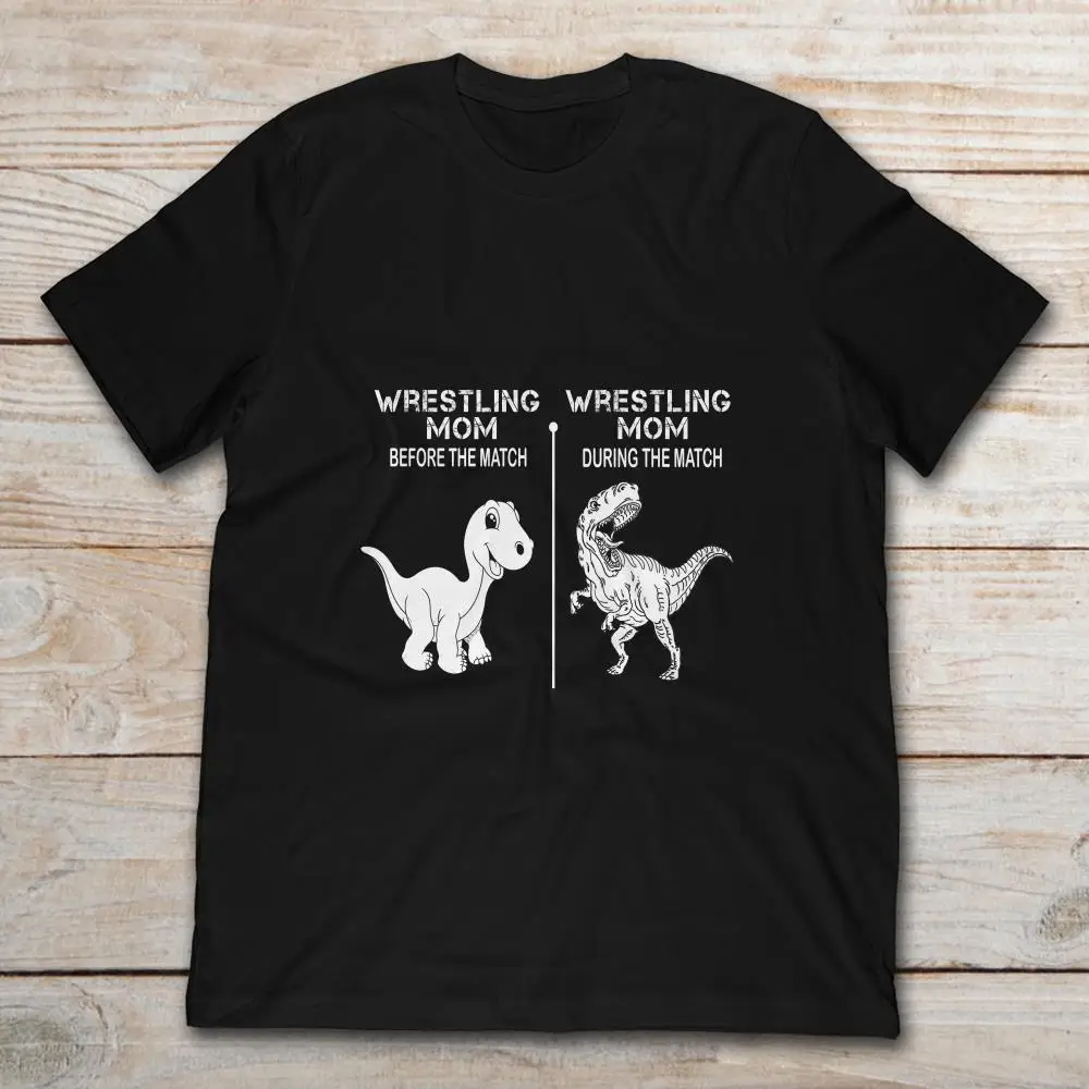 Gildan العلامة التجارية ديناصور المصارعة أمي قبل وأثناء مباراة تي شيرت الرجال تي شيرتات قصيرة الاكمام Gildan العلامة التجارية ديناصور المصارعة أمي قبل وأثناء مباراة تي شيرت الرجال تي شيرتات قصيرة الاكمام