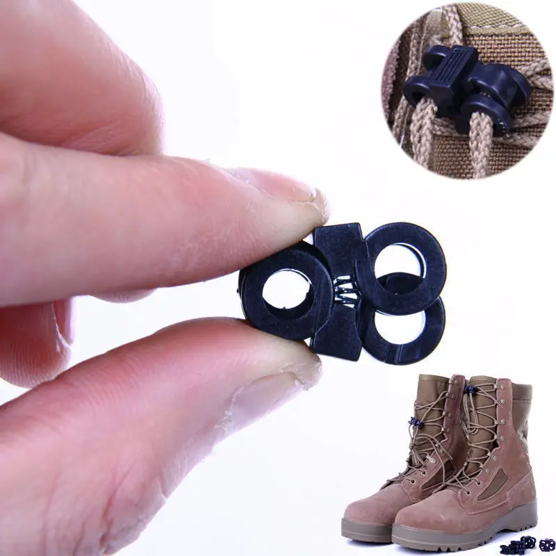 10 шт./Лот нескользящие шнурки для обуви рюкзака|shoe buckle|shoes backpackkit kits |