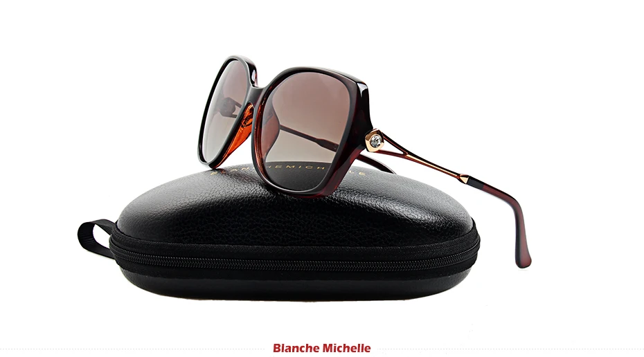 Женские солнцезащитные очки с квадратной оправой, поляризационные, UV400, Ретро стиль, градиентные