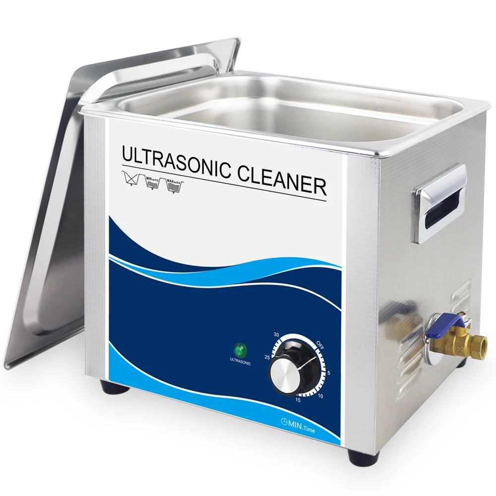 US $134.82 10L Ultrasonic Cleaner 360W Power Ultrasound Transducer Bath 40Khz High Frequency Sensor Auto Parts Lab Instruments Lp PCB