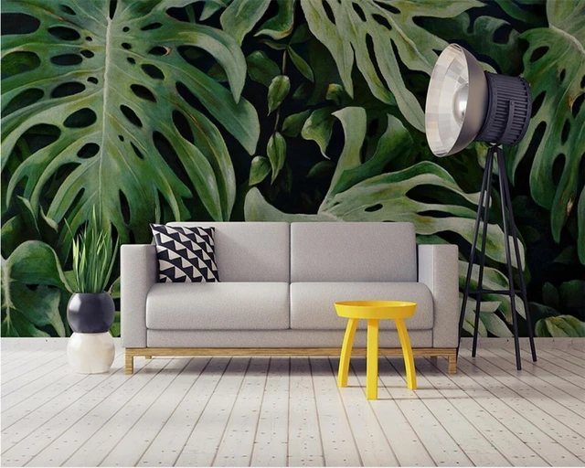 Beibehang papel de parede plantas tropicais do sudeste 