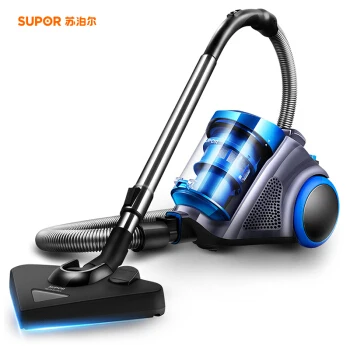 

Handheld Vacuum Cleaner Robot 1400W High-power Horizontal Cleaner with Dual Use Floor Brush Dust Box Removable