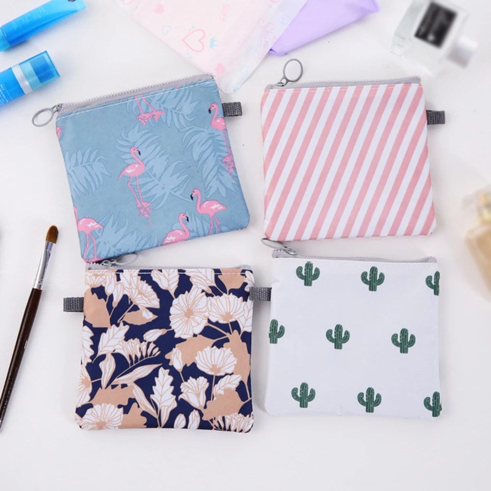 

Cartoon Flamingo Coin Purses Women Mini Wallets cute Card Holder ladies key Money Bags for girls Change Purse Female kids pouch
