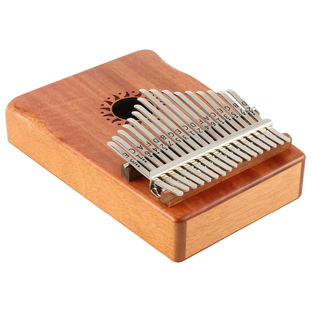 Donner 10/17 клавишный палец калимба Mbira большой палец пианино мини-клавиатура Marimba деревянный музыкальный инструмент корпус из красного дерева с тюнинговыми инструментами