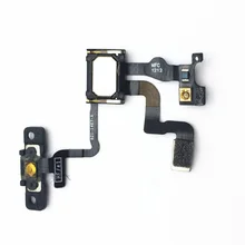 Замена Мощность кнопка шлейф ленты света Сенсор для iPhone 4S 4GS Мощность переключатель On/Off часть