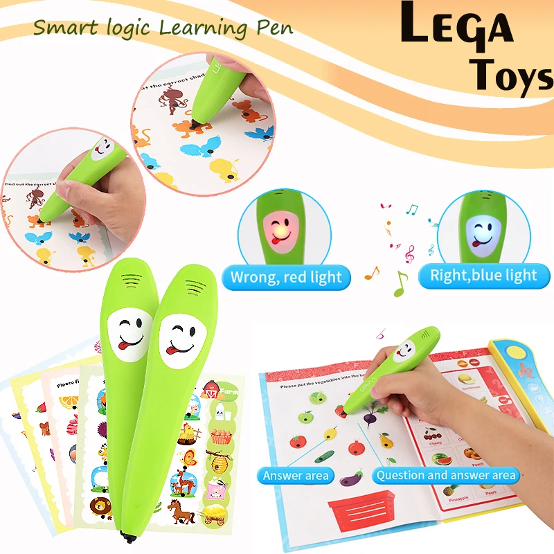 

Electronic Smart logic Learning Pen phonetic learning parent-child interaction Y-Pen,Y-Book Educational learning toys for kids