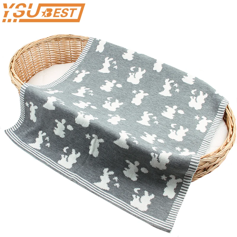 Newborn Baby Swaddle Wrap Blanket Winter Fall Warm Knitted Toddler