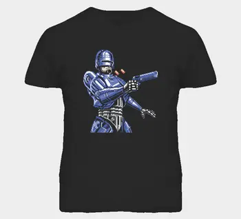 Nintendo Robocop In Pixels T Shirt Cartoon t shirt men Unisex New Fashion tshirt free shipping top ajax 2018 funny Nintendo Robocop In Pixels T Shirt Cartoon t shirt men Unisex New Fashion tshirt free shipping top ajax 2018 funny